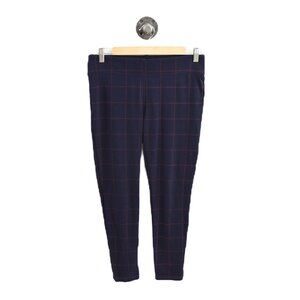 LOFT Plaid Pull On Legging Pant #196-123